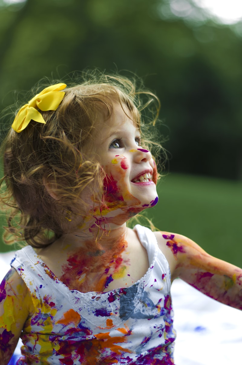 Children Creative Drawing